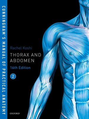 cover image of Cunningham's Manual of Practical Anatomy VOL 2 Thorax and Abdomen